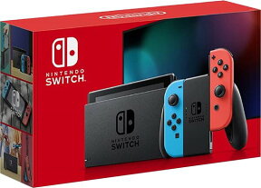 【完売御礼】【新品】＜新モデル＞Nintendo Switch Joy-con(L)ネオンブルー/（R）ネオンレッド【スイッチ本体】★今後の当店販売は全くの未定です★