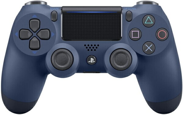 PlayStation 4 コントローラー 【即納可能】【新品】【PS4】ワイヤレスコントローラー(DUALSHOCK4)ミッドナイト・ブルー★日本国内版★ソニー純正品★先着プレミア★【あす楽対応】【送料無料】