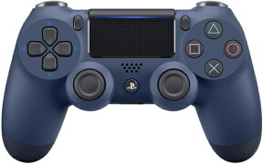 【即納可能】【新品】【PS4】ワイヤレスコントローラー(DUALSHOCK4)ミッドナイト・ブルー★日本国内版★ソニー純正品★先着プレミア★【あす楽対応】【送料無料】