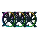 【即納可能】【新品】Razer Kunai Chroma - RGB 140MM LED PWM 3FAN ケースFAN ★ご注文後のお届け先変更＆転送不可★【送料無料※沖縄除く】