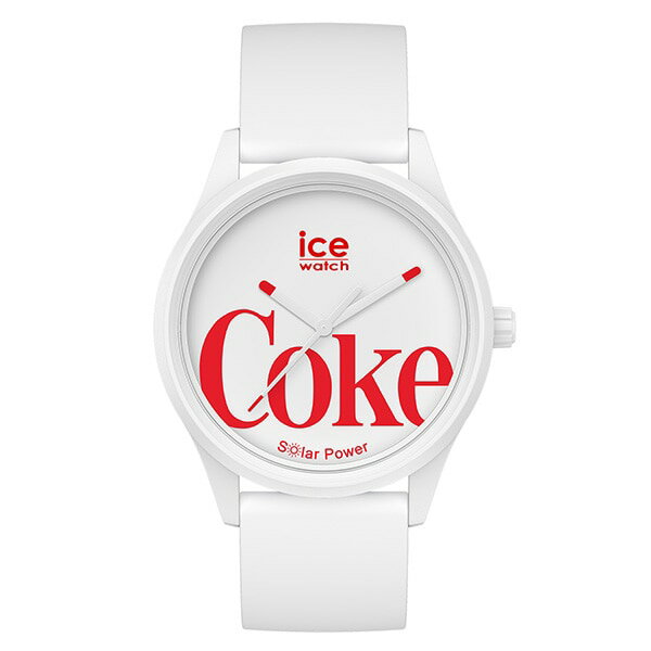 【即納可能】【新品】【メーカー正規品・二年保証】アイスウォッチ ICE watch ICE glam 018513 COCA-COLA&amp;ICE-WATCH - コカ・コーラ&amp;アイスウォッチ アイコニック ホワイト【送料無料※沖縄除く】