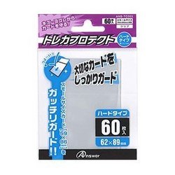 [メール便OK]【新品】【TTAC】SC用トレカプロテクト　ハードタイプ（クリア）60枚入り[お取寄せ品]