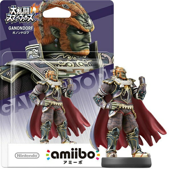 【即納可能】【新品】【WiiUHD】amiibo ガノンドロフ(大乱闘スマッシュブラザーズシリーズ)