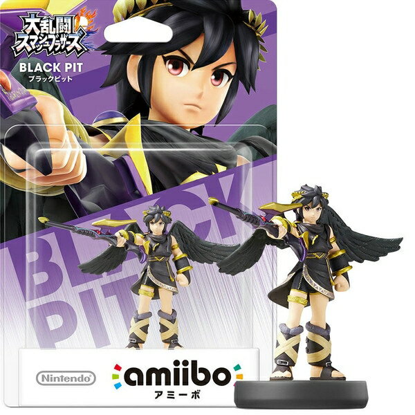【新品】【WiiUHD】amiibo ブラックピット(大乱闘スマッシュブラザーズシリーズ)[在庫品]