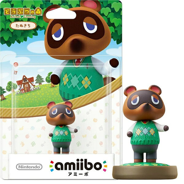 【新品】【WiiUHD】amiibo たぬきち(どうぶつの森シリーズ)[お取寄せ品]