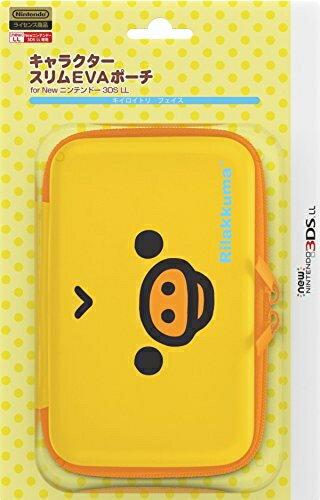 【新品】New3DSLL用キャラEVAポーチ キイロイトリフェイス[在庫品]