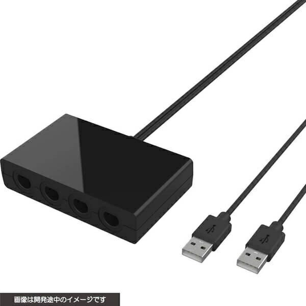 【新品】【NSHD】CYBER GCコントローラー変換アダプター(SWITCH用) 在庫品