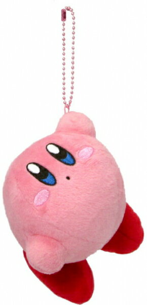 [신품][plushtoy]별의 커비 봉제인형 마스코트 KPM03 커비 마스코트 매달려[재고품]