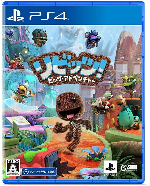 メール便OK 【新品】【PS4】リビッツ！ビッグ アドベンチャー PS4版 お取寄せ品