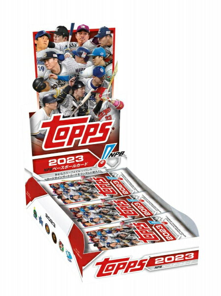 【即納可能】【新品】【トレカBOX】Topps 2023 NPB Baseball Card 【BOX】