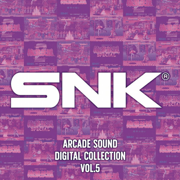 楽天浅草マッハ！！[メール便OK]【新品】【CD】SNK ARCADE SOUND DIGITAL COLLECTION Vol.5[お取寄せ品]