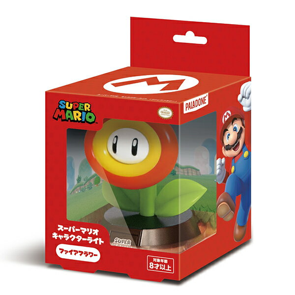 乐天商城 - 【新品】【ETC_G】スーパーマリオ キャラクターライト（ファイアフラワー）[在庫品]