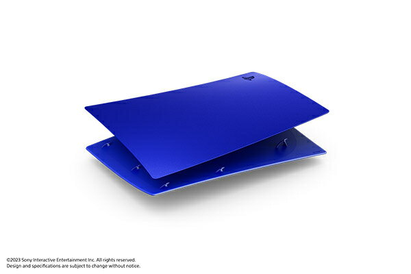 【新品】【PS5HD】PlayStation5 デジタル・エディション用カバー コバルト ブルー[在庫品]
