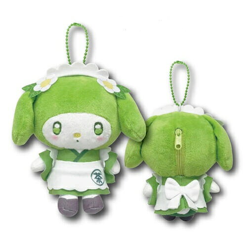 乐天商城 - 【新品】【plushtoy】サンリオ　マイメロディ マスコットポーチ 抹茶[在庫品]