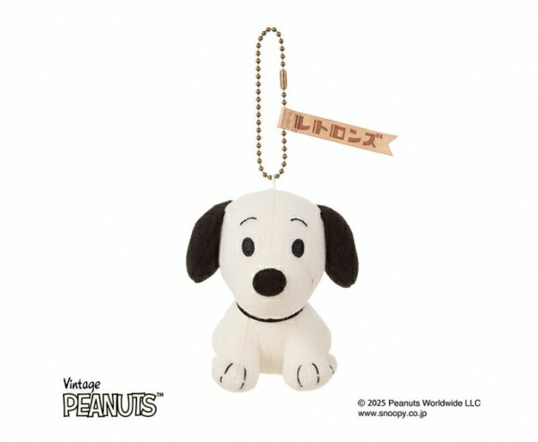 乐天商城 - 【新品】【plushtoy】レトロンズ　1950's ヴィンテージスヌーピー　キーチェーンマスコット[お取寄せ品]