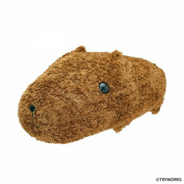乐天商城 - 【新品】【plushtoy】もふっとカピバラさんぬいぐるみ　カピバラさん[お取寄せ品]