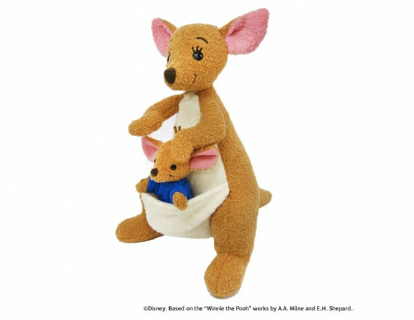 乐天商城 - 【新品】【plushtoy】ディズニー　ぬいぐるみ Winnie the Pooh カンガ＆ルー（くまのプーさん）[お取寄せ品]