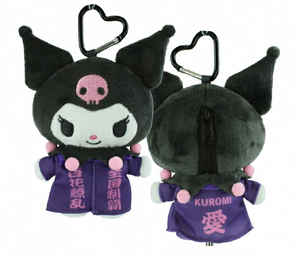 Rakuten - 【新品】【plushtoy】サンリオキャラクターズ 青春応援団 クロミ ガクラン マスコットポーチ[在庫品]