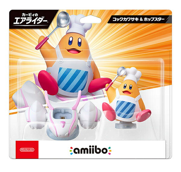 【新品】【amiibo】amiibo コックカワサキ＆ホップスター（カービィのエアライダーシリーズ）[在庫品]
