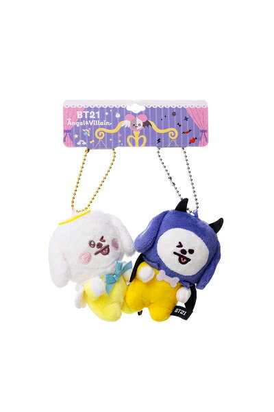 [신품][plushtoy]BT21_페어 마스코트(Angel & Villain) CHIMMY[재고품]