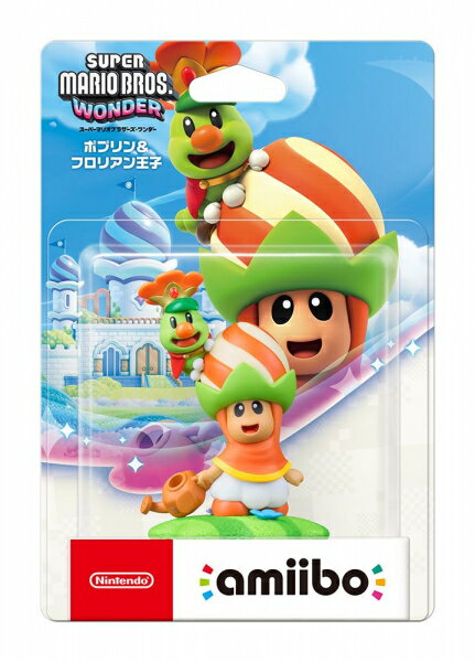 【新品】【amiibo】amiibo ポプリン＆フロリアン王子（スーパーマリオシリーズ）[在庫品]