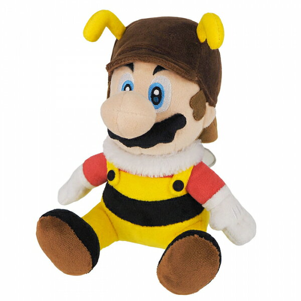 乐天商城 - 【新品】【plushtoy】スーパーマリオギャラクシー ぬいぐるみ SMG01 ハチマリオ (S)[在庫品]
