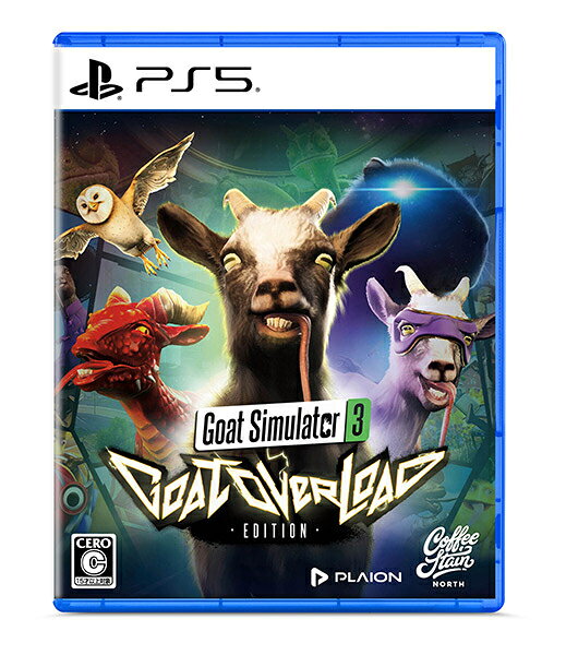 [メール便OK]【新品】【PS5】Goat Simulator 3 Goat Overload Edition（ゴートシミュレーター3 ゴートオーバーロードエディション）[在庫品]
