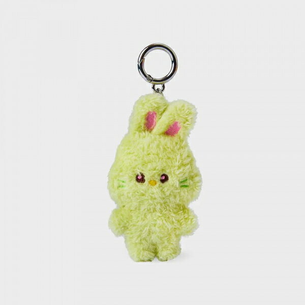 乐天商城 - 【新品】【plushtoy】bunini マスコットキーリング (GREEN)[お取寄せ品]