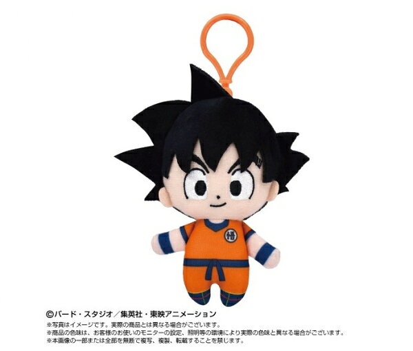 乐天商城 - 【新品】【plushtoy】ドラゴンボール/ドラゴンボールZ　プラフックつきChibiぬいマスコット　孫悟空[お取寄せ品]
