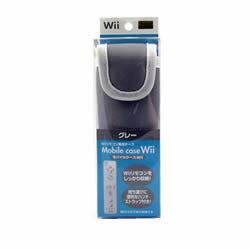 【新品】【WiiHD】モバイルケースWii グレー【三英貿易】[在庫品]