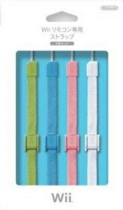 [メール便OK]【新品】【WiiHD】Wiiリモコン専用 ストラップ【4色セット】