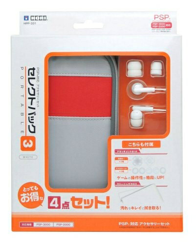 【新品】【PSPHD】【HORI】セレクトパックポータブル3【ホワイト】