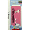 メール便OK 【新品】【DSHD】DSLite専用デコレーションフィルム Peanuts（ピンク） 在庫品