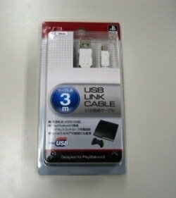 高速転送USB2.0対応。ワイヤレスコントローラー充電接続。トルネの接続にも最適 【訳あり新品】USB LINK CABLE 【3m】 ホワイト 対応機種：プレイステーション3ハード(PS3HD) ジャンル：アクセサリー メーカー：アイレックス? 発売日： JAN：4571374290145 型番： ※対応機種を必ずご確認の上、お買い求めください。なお、商品説明文の内容は発売時の情報です。数量限定の特典（予約特典や初回特典など）は、商品名に明記されていない場合は基本的に付かないものとお考えください。新品・未開封品です。本商品はメール便での発送を承ることができません。※新品・未開封品ですが、パッケージ不良（反り・キズ・凹凸など）、色あせ、シール剥がしの跡、シュリンク破れ等のダメージがある場合もございます。本理由による交換・返品・キャンセルはお受けできませんので、あらかじめご了承の上お買い求め下さい。【発送予定の目安】ご注文から発送までに、お取り寄せのため[2〜3週間]お時間がかかります。※銀行振込・コンビニ決済の場合はご入金確認後の発送となります。※本商品は【お取り寄せ】となります。取引先の在庫状況によっては、発送予定の目安よりもお時間がかかる場合がございます。また、お取り寄せの性質上、取引先の在庫切れならびに仕入れ価格の急激な高騰等の理由により、勝手ながらご注文をキャンセルとさせて頂く場合も希にですがございます。誠に申し訳ございませんが、何卒ご了承願います。