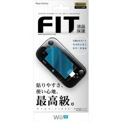 [メール便OK]【新品】【WiiUHD】スクリーンガードフィットfor　WiiU　GamePad　TYPEA[お取寄せ品]