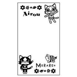 メール便OK 【新品】【MH4】AIROU Flower Series 画面保護シート(ピンク)97×56mm 在庫品