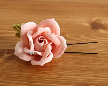 「花しおり」 髪飾り(コーム)小バラ・花びら下がり(2セット・ピンク×クリーム/1237) 薔薇 さがり ラメ 2点 上品 成人式 卒業式 振袖 はかま 袴【送料無料】【あす楽】【新品】