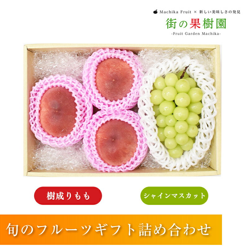 【のし対応可】送料無料 山梨県産 樹熟もも 山梨県産 シャインマスカット 詰め合わせ【沖縄・離島お届け不可】フルーツ ギフト 送料無料 手土産 出産祝 誕生日 お供 お礼 快気祝 お祝い