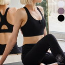 【最大2000円OFFクーポン配布中!】 ヨガウェア ヨガ トップス 揺れない カップ付き ホットヨガ ブラトップ パッド入り 吸汗速乾 ストレッチ バックデザ...