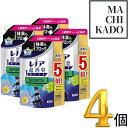 楽天machikado online 楽天市場店レノア 超消臭1week 柔軟剤 SPORTS フレッシュシトラス 詰め替え 大容量 1,900mL ×4個 花粉 静電気 ブロック