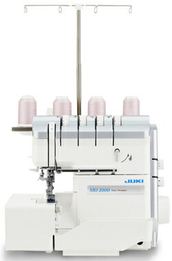 【エアー糸通し】【ミシン】【送料無料】【5年保証】 JUKI (ジューキ) 2本針4本糸 オーバー ロックミシン MO-2800 (MO2800) イージースレ...