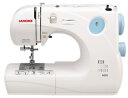 【5年保証】【【ミシン】【送料無料】 ジャノメ JANOME コンパクト電子ミシン N500 N-500 ハードケース付き 【ミシン本体】【みしん】