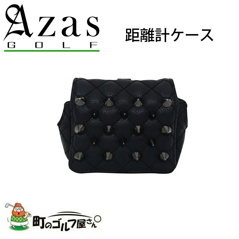 アザスゴルフ RFB-CI01B セルモ 距離計ケース 黒×黒 クラシック スタッズ Azas Golf Selmo Rangefinder case Classic black