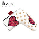 AUXSt 7971CR SelmowbhJo[ Corazon (GD~)/BP PT p^[Jo[  U[ X^bY n[g { Azas Golf SELMO Head Cover 20wn