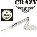 NCW[ {[}[J[ S  O[tH[NZbg pʃP[X Stpi CRAZY CRZ Golf Logo Ball marker and Green fork Silver 21sm