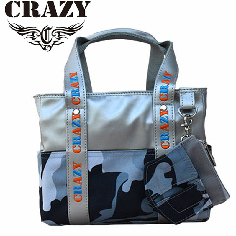 クレイジー ゴルフ CRZトートバッグ 迷彩グレー 新商品 数量限定販売 2021年モデル CRAZY Golf Tote bag New item Limited Quantity Release! 2021at