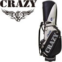 NCW[ TPL LfB obO BK ubN 2023Nf 9^ 5.9kg {Ki Vi F eB[s[G StobO CRAZY GOLF Caddy Bag Black 23wn