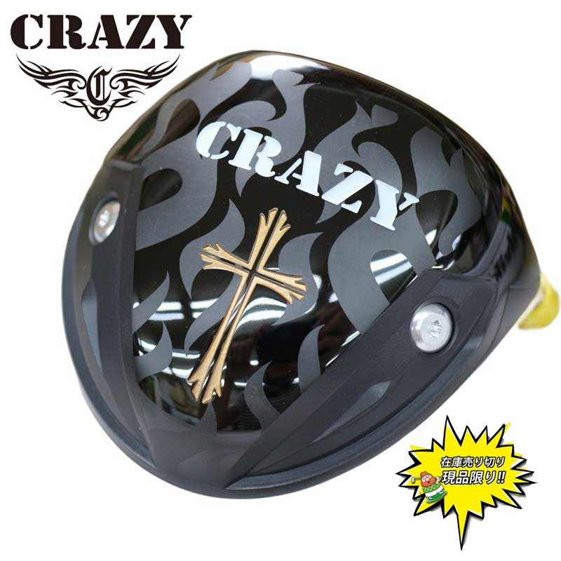 クレイジー ゴルフ CRZ460 ドライバー ヘッドパーツ 10.5度 ブラック リミテッドエディッション 1W IPブラック仕上げ CRAZY GOLF BA...