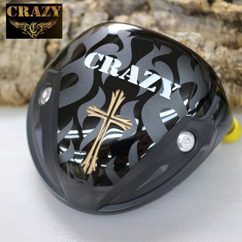 限定品 クレイジー CRZ460 ドライバー ヘッドパーツ 10.5度 ブラック リミテッドエディッション 1W IPブラック仕上げ CRAZY GOLF BA...