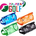 フランク三浦 ゴルフ FMG-SK-BP スケルトン ポーチ 大 2022年モデル ラウンド用品 小物入れ バッグ 透明 クリア カラフル Frank Miura Translucent Pouch 22wn